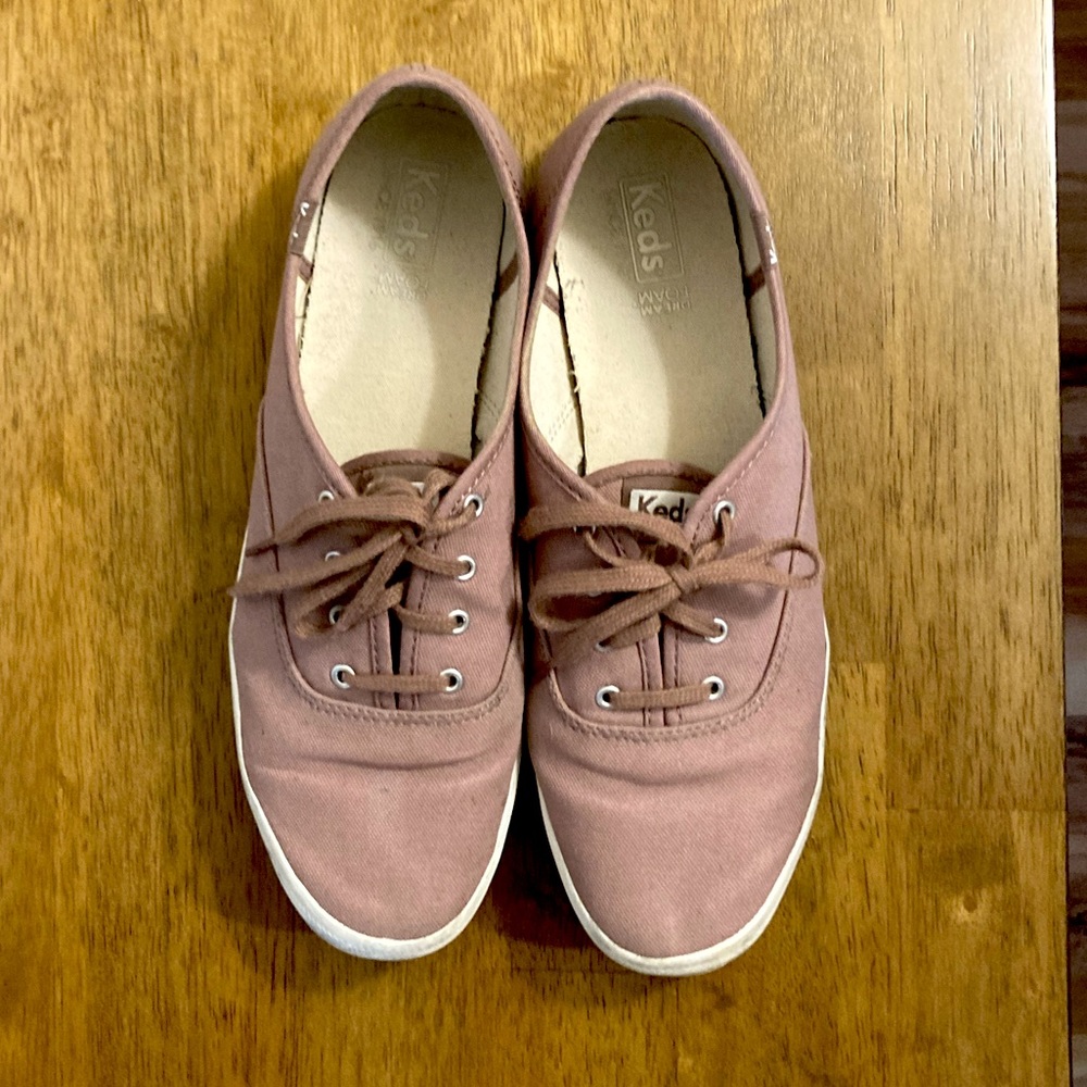 Keds Lace-up Sneakers, Mauve, Women’s size 10